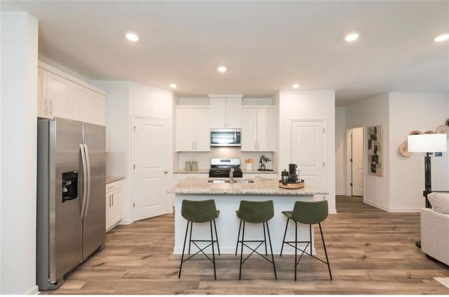 Furnished interior view inside a new home in , McDonough (Image 7).
