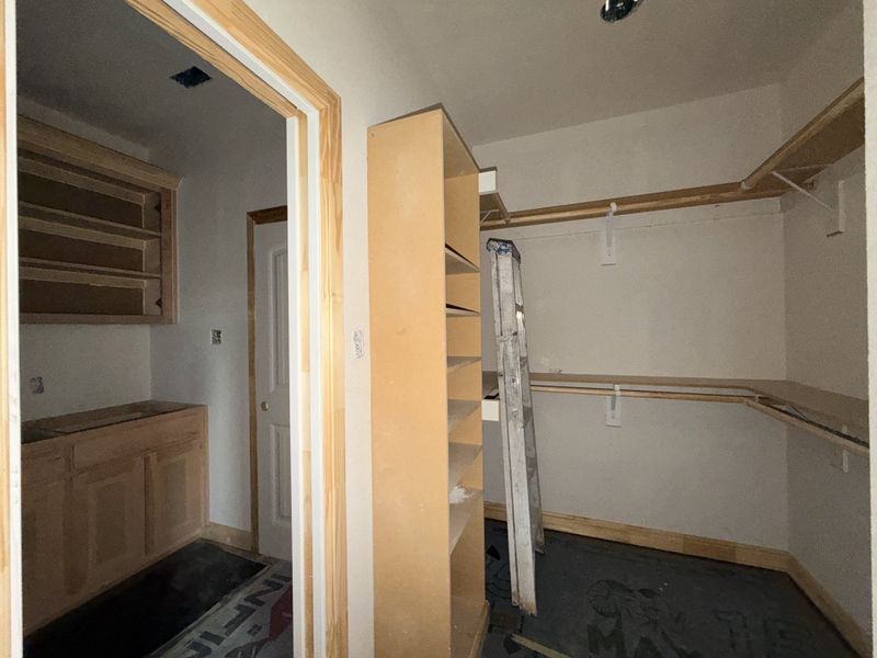 In-progress construction of a new home in Saddle Crest Estates, Weatherford, TX (Image 30).