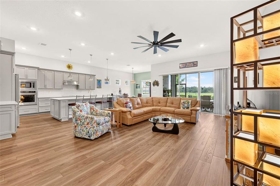 Furnished interior view inside a new home in , Ocala (Image 10).