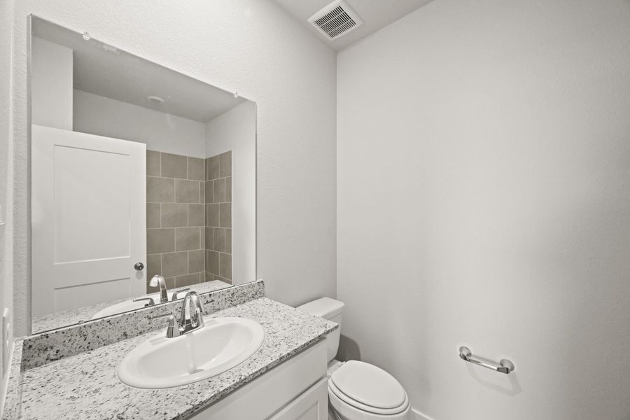 Furnished interior view inside a new home in Lonestar Collection at Paloma at Sanford Farms, Waller (Image 3). Furnished interior view inside a new home in Lonestar Collection at Paloma at Sanford Farms, Waller (Image 3).