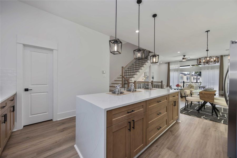 Furnished interior view inside a new home in , Houston (Image 26). Furnished interior view inside a new home in , Houston (Image 26).