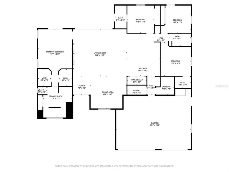 2D floor plan layout of this home in , Weeki Wachee, FL (Image 5).