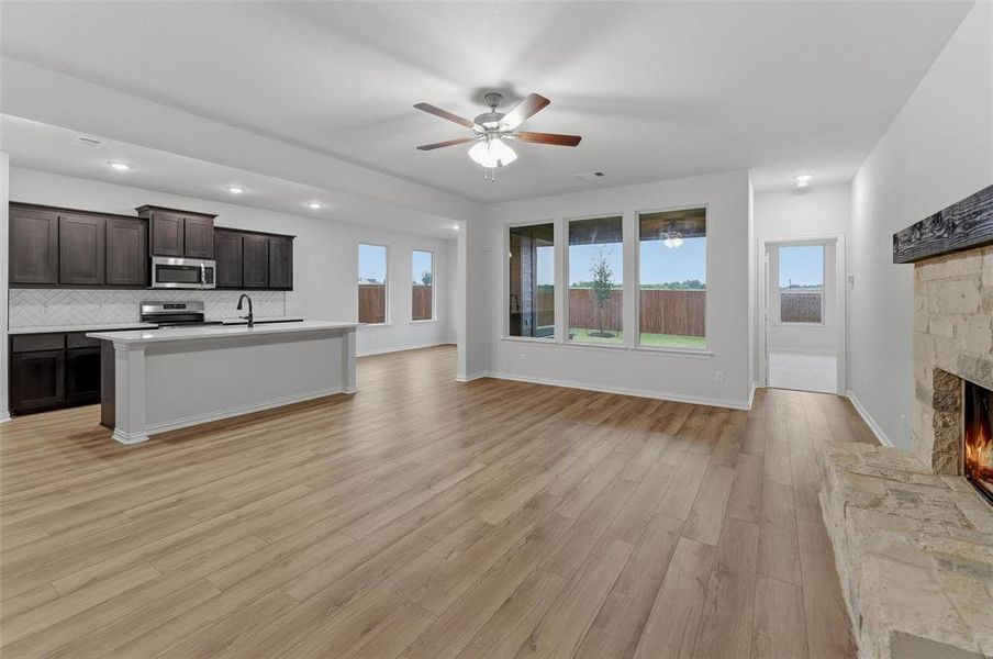Spacious, unfurnished interior of a new home in Covenant Park, Springtown (Image 24). Spacious, unfurnished interior of a new home in Covenant Park, Springtown (Image 24).
