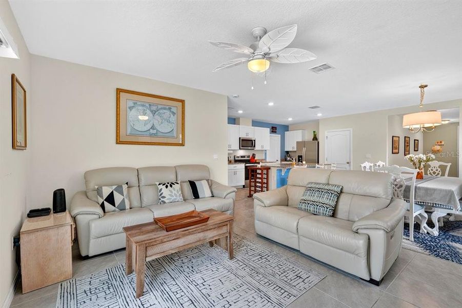 Furnished interior view inside a new home in , Ormond Beach (Image 39). Furnished interior view inside a new home in , Ormond Beach (Image 39).
