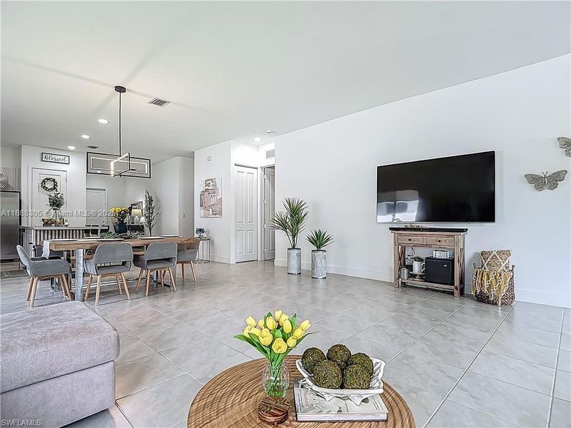 Furnished interior view inside a new home in , Ave Maria (Image 30).