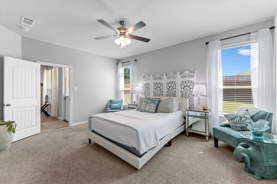 Furnished interior view inside a new home in Lakeview Heights, Azle (Image 19).