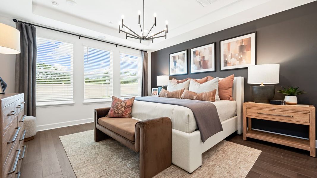 Representative furnished interior of a home built from the Anastasia by Taylor Morrison in Hillcrest, San Antonio (Image 12).