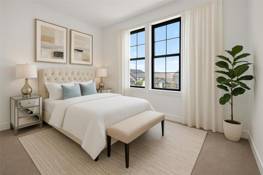 Furnished interior view inside a new home in , Hockley (Image 13). Furnished interior view inside a new home in , Hockley (Image 13).