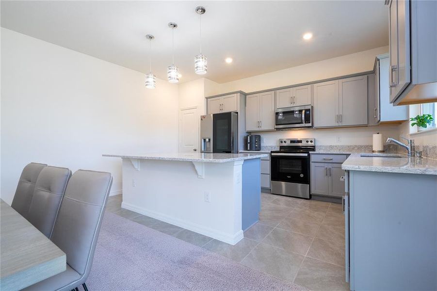 Furnished interior view inside a new home in , Clermont (Image 5). Furnished interior view inside a new home in , Clermont (Image 5).