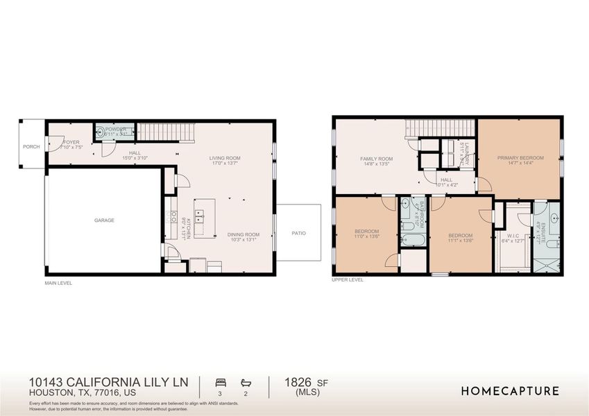 2D floor plan layout of this home in , Houston, TX (Image 5). 2D floor plan layout of this home in , Houston, TX (Image 5).
