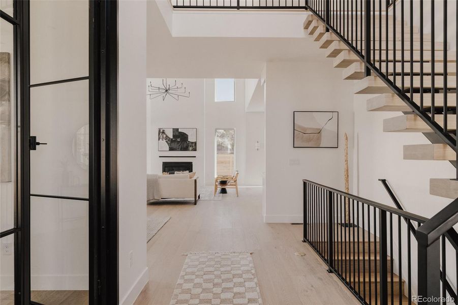 Furnished interior view inside a new home in , Wheat Ridge (Image 33).