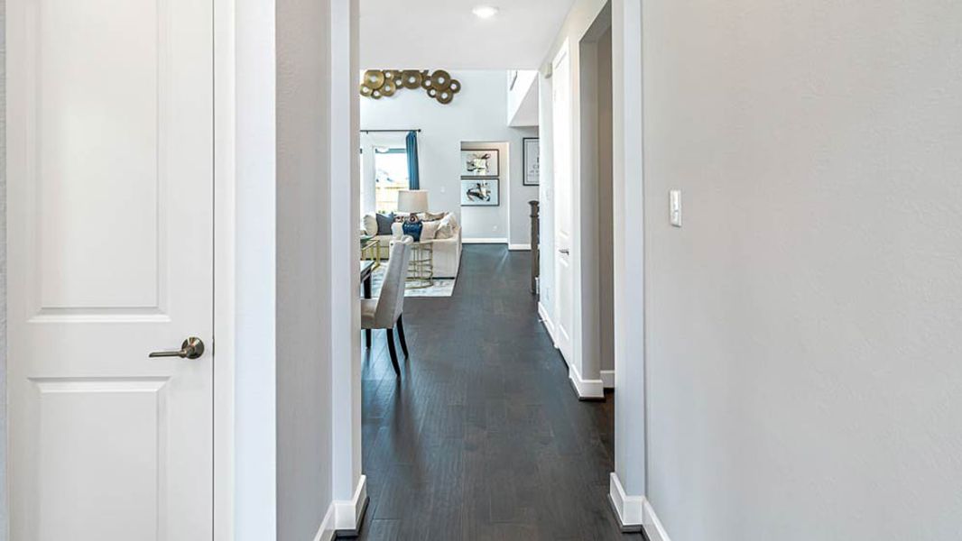 Representative furnished interior of a home built from the Camelia by Taylor Morrison in Trillium 50s, Richmond (Image 7).