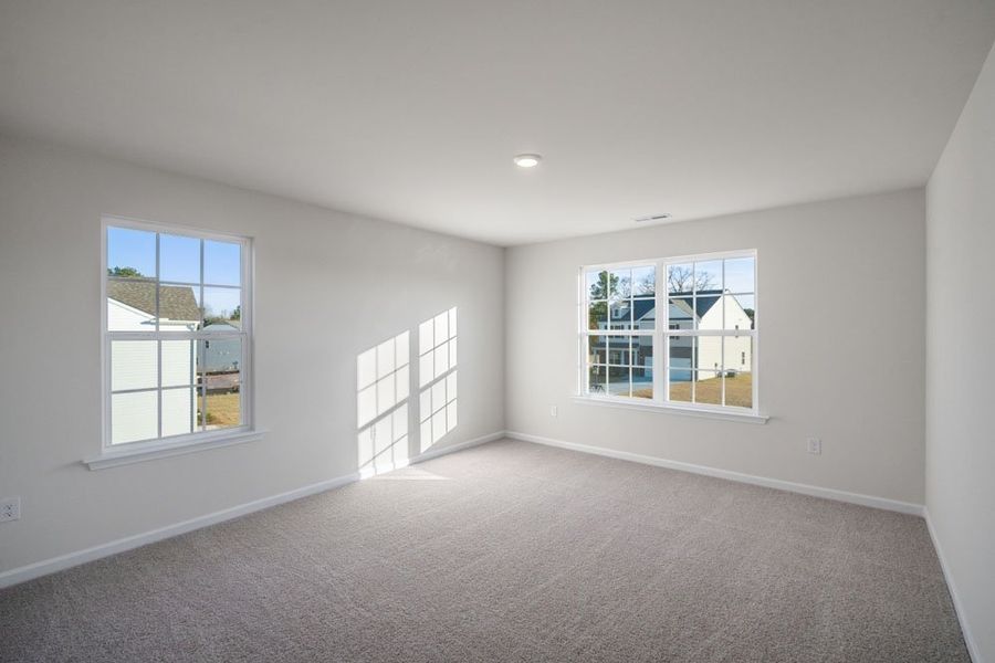 Representative unfurnished interior of a home built from the COLUMBIA by D.R. Horton in Gretchen Pines, West End (Image 23).