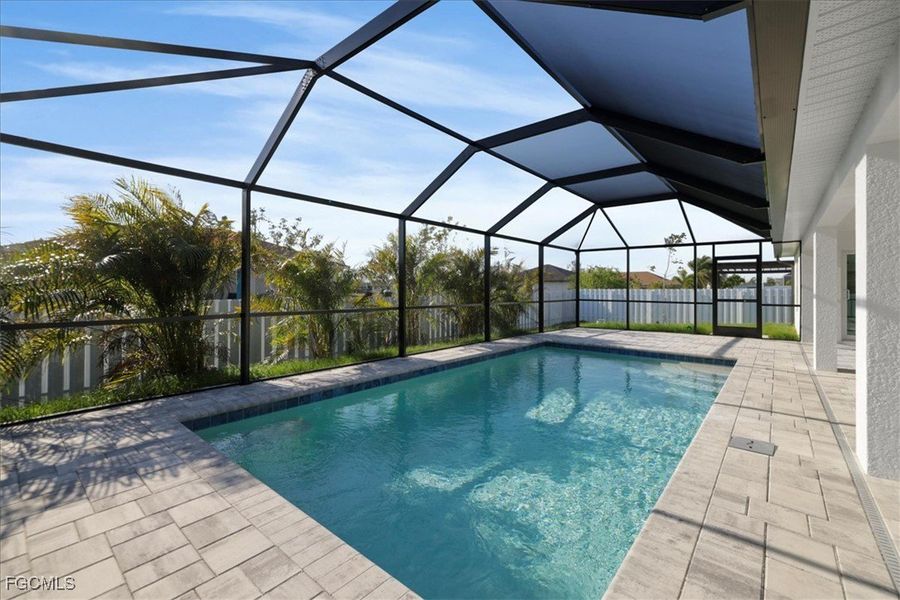 Exterior details and patio area of a home in Cape Coral, Cape Coral (Image 24). Exterior details and patio area of a home in Cape Coral, Cape Coral (Image 24).