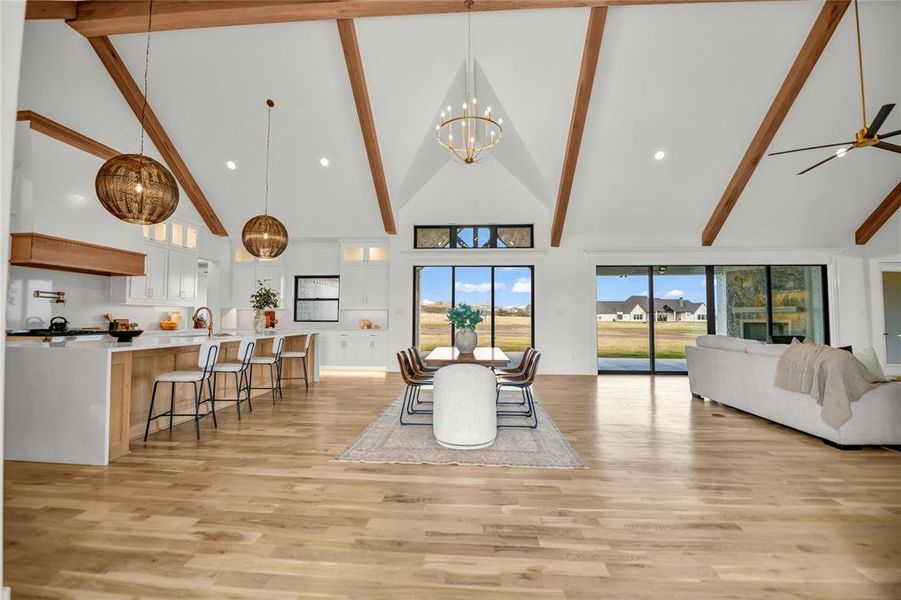 Furnished interior view inside a new home in , Aledo (Image 7).