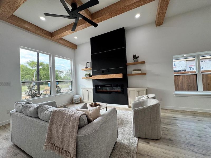 Furnished interior view inside a new home in , Greenville (Image 17). Furnished interior view inside a new home in , Greenville (Image 17).