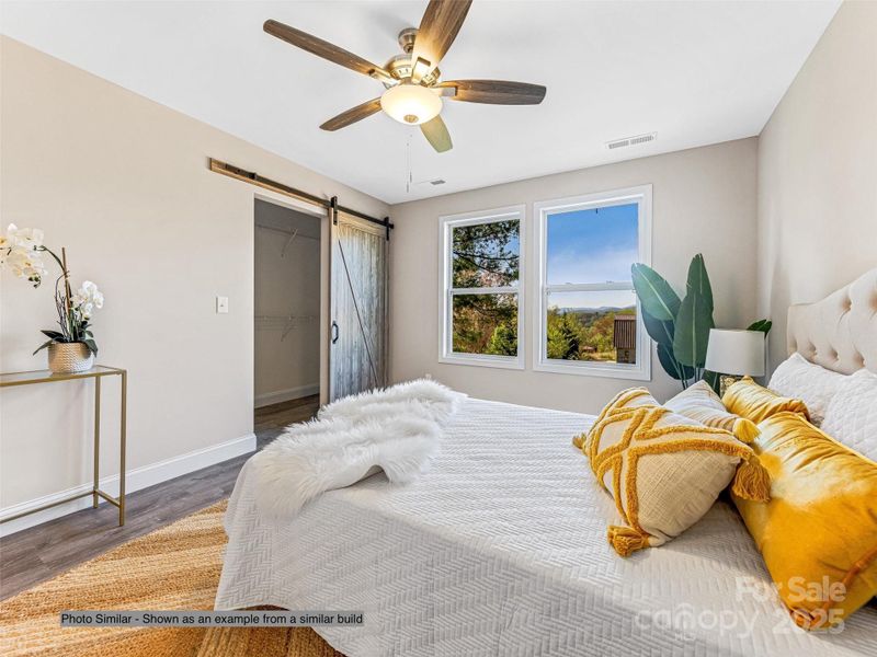 Furnished interior view inside a new home in , Candler (Image 17).