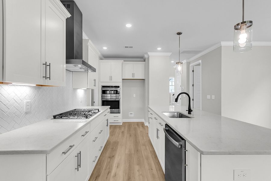Furnished interior view inside a new home in Pineland Preserve, Summerville (Image 10).