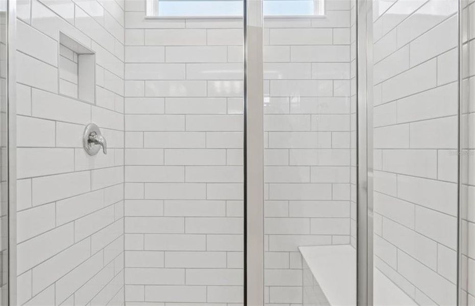 Owner's Walk-in Shower
