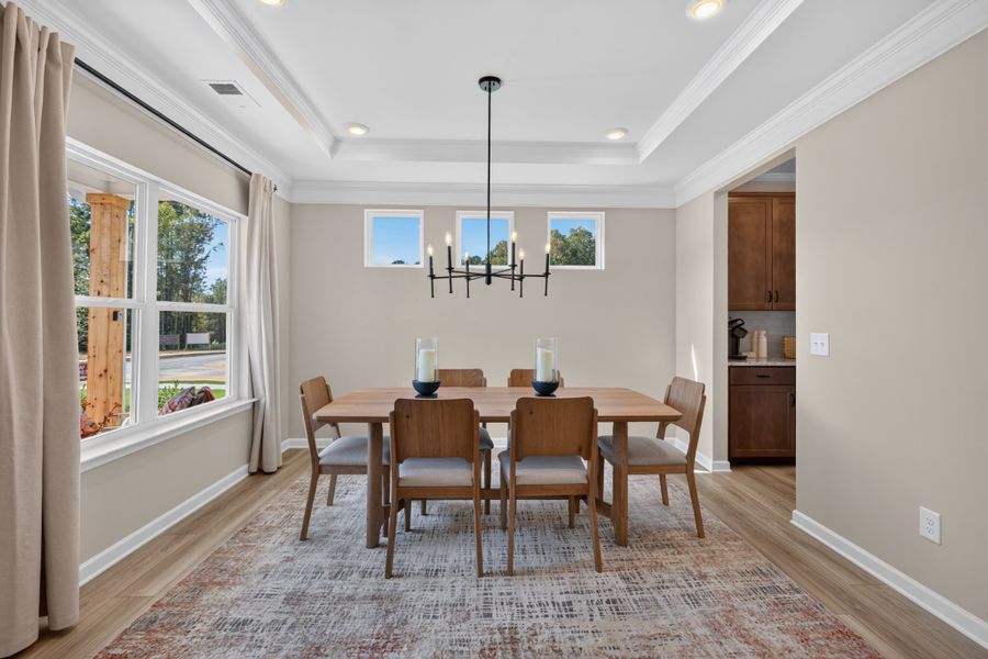 Furnished interior view inside a new home in Sagebrook, Powder Springs (Image 5).