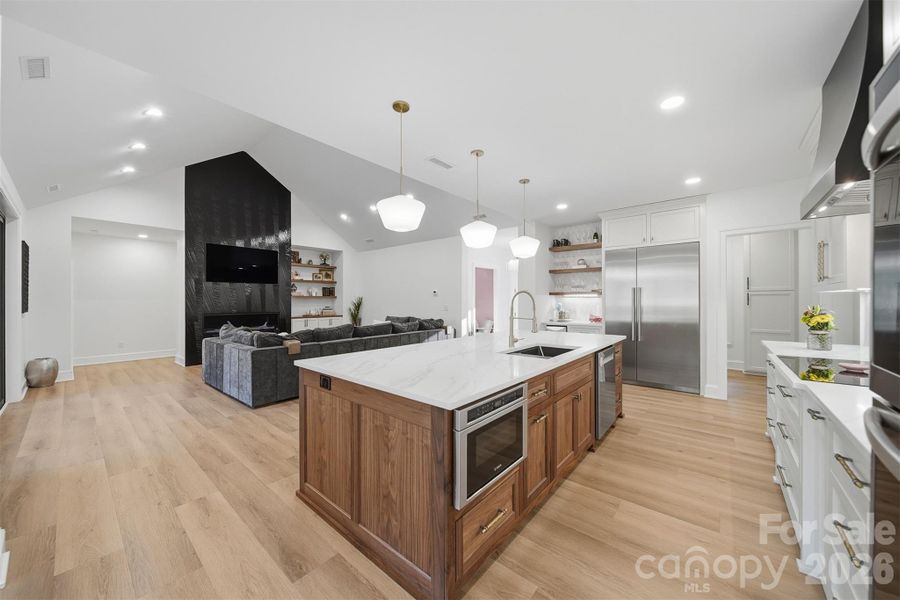 Furnished interior view inside a new home in , Hickory (Image 40).