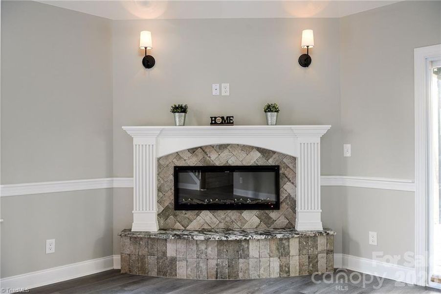 Furnished interior view inside a new home in , Winston-Salem (Image 8). Furnished interior view inside a new home in , Winston-Salem (Image 8).