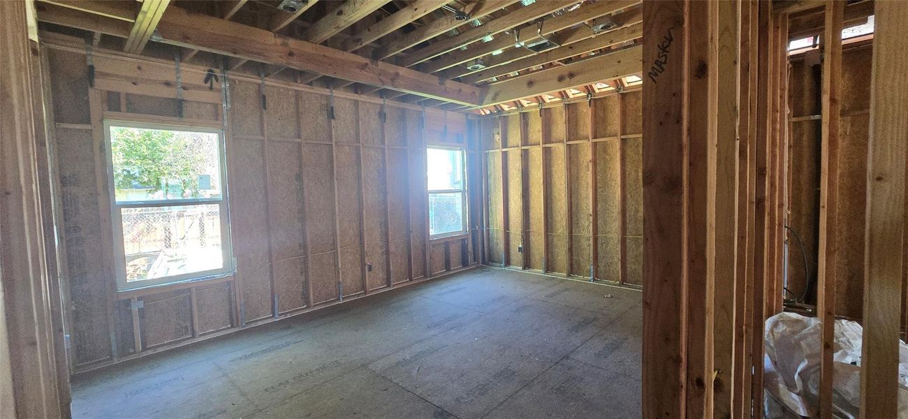 In-progress construction of a new home in , Houston, TX (Image 8).