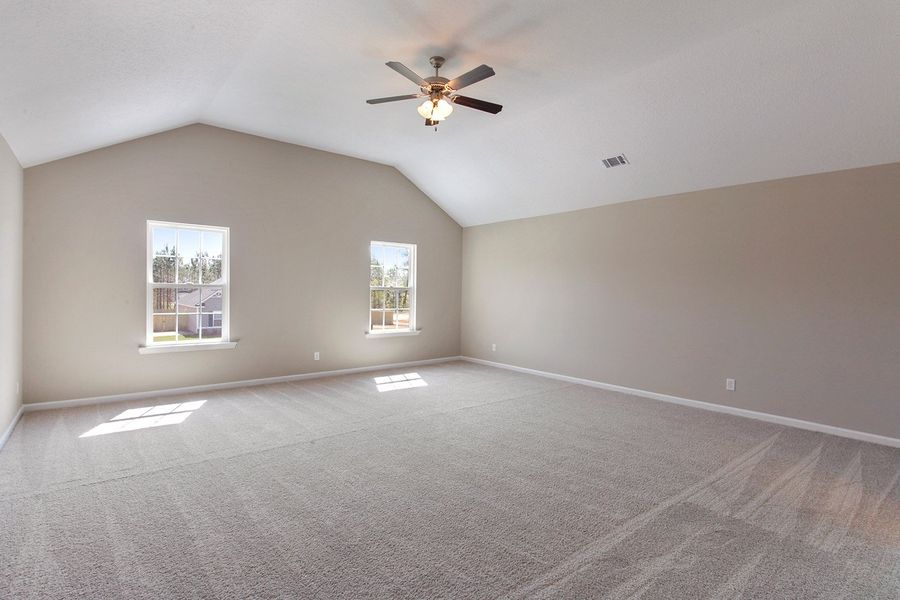 Representative unfurnished interior of a home built from the The Catherine by RTS Homes in The Village at Sassafras, Allenhurst (Image 46).
