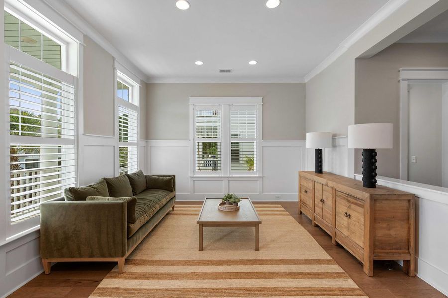 Furnished interior view inside a new home in , Mount Pleasant (Image 3).