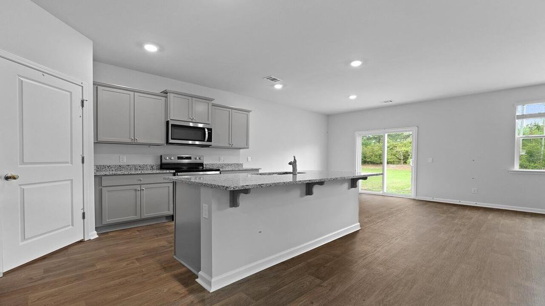Furnished interior view inside a new home in Lakeview at Kitfield, Moncks Corner (Image 5).