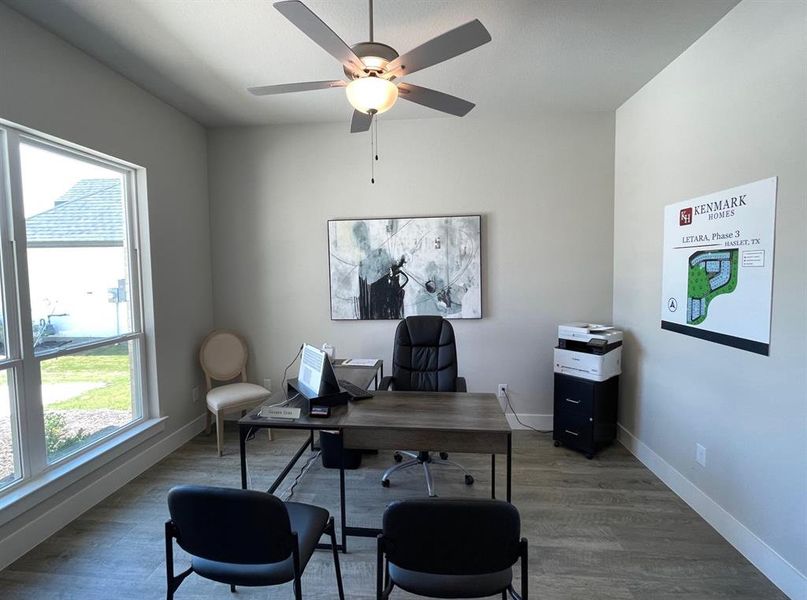 Furnished interior view inside a new home in LeTara, Haslet (Image 12).