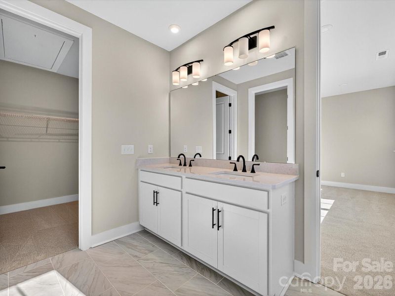Dual Sink Primary Bathroom