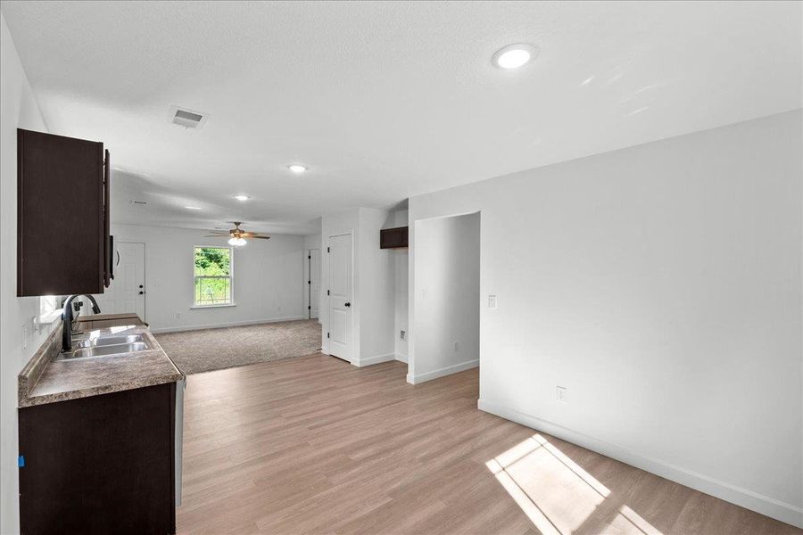 Spacious, unfurnished interior of a new home in Gentry Place, Spartanburg (Image 17). Spacious, unfurnished interior of a new home in Gentry Place, Spartanburg (Image 17).