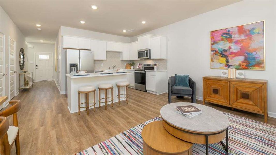 Furnished interior view inside a new home in Young's Crossing, Stone Mountain (Image 9).