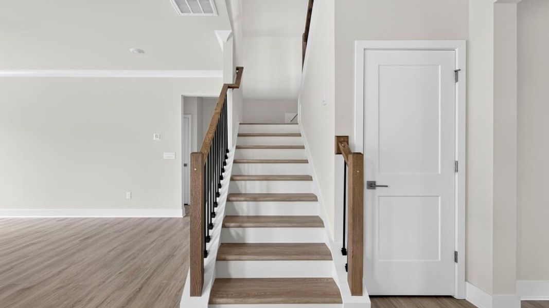 Spacious, unfurnished interior of a new home in Adams Glen, Greenville (Image 31). Spacious, unfurnished interior of a new home in Adams Glen, Greenville (Image 31).