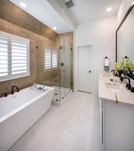 Representative Primary Bathroom - some options shown Representative Primary Bathroom - some options shown
