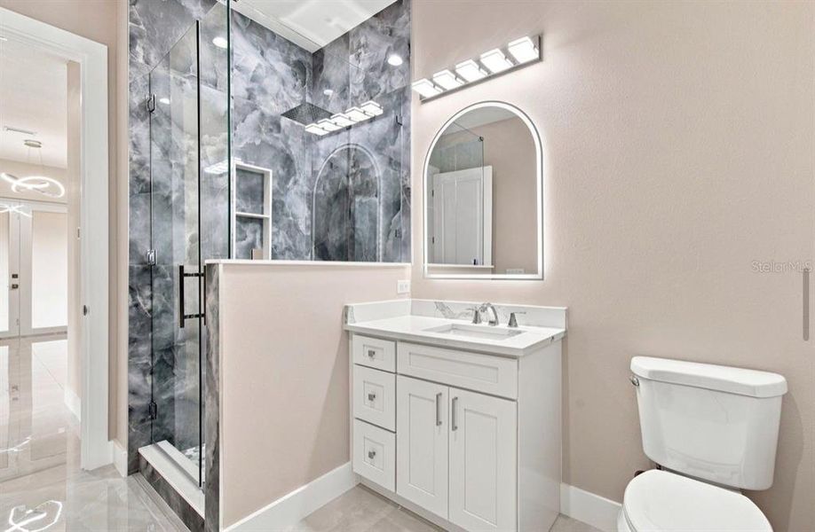 Furnished interior view inside a new home in , Tampa (Image 54).