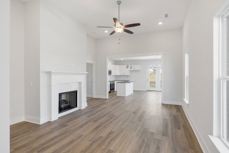 Spacious, unfurnished interior of a new home in Westfield Garden Homes, Gallatin (Image 7). Spacious, unfurnished interior of a new home in Westfield Garden Homes, Gallatin (Image 7).