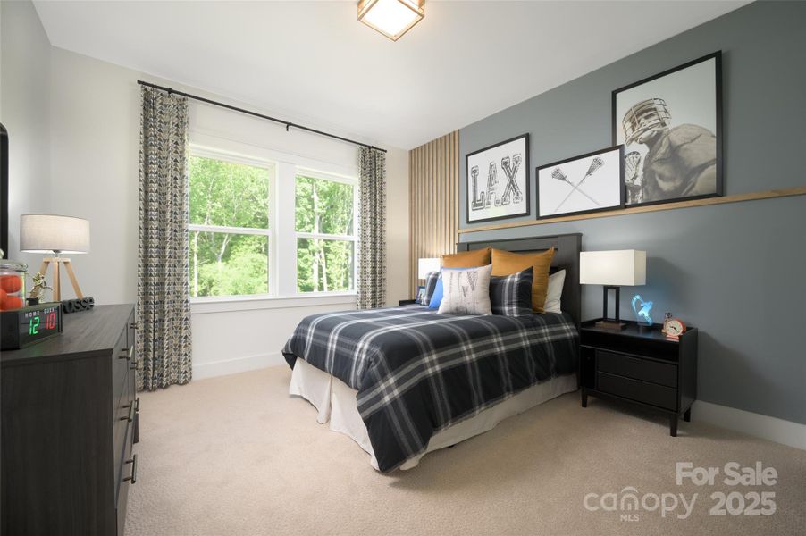 Furnished interior view inside a new home in North Creek Village, Huntersville (Image 25).