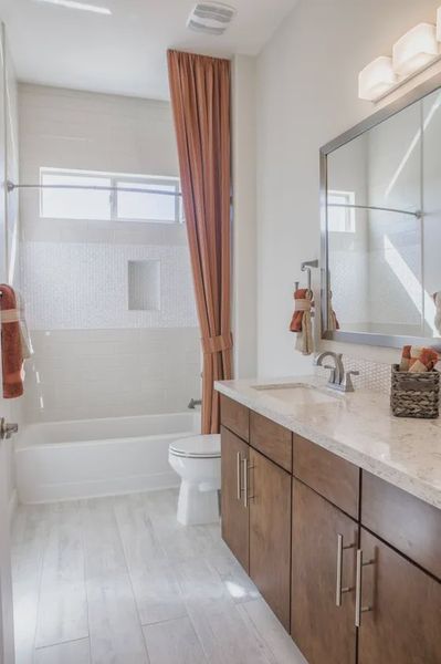 Furnished interior view inside a new home in Bellero Estates, Queen Creek (Image 16).
