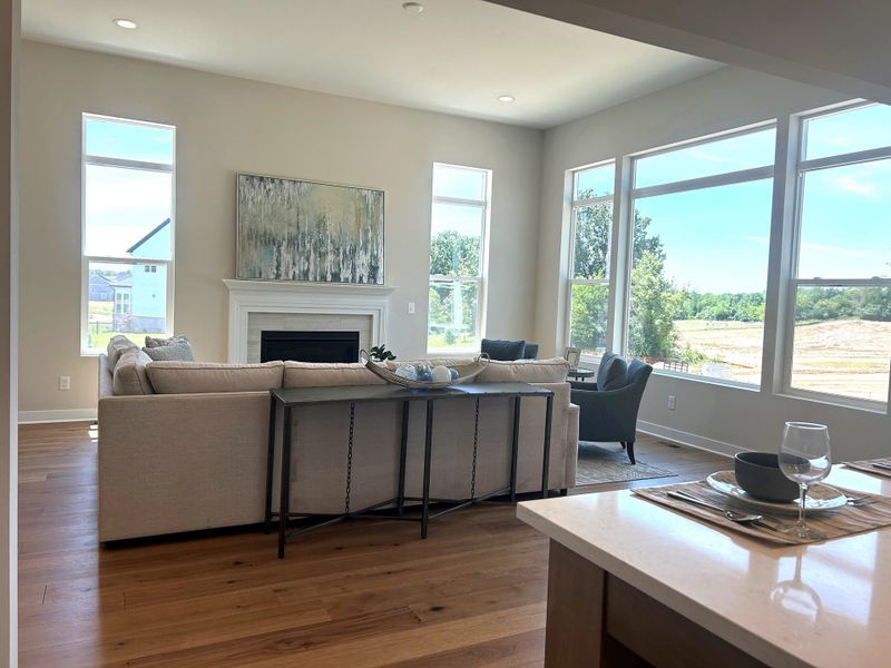 Representative furnished interior of a home built from the The Georgetown II by Norfolk Homes in Coronado Estates, Jackson (Image 10).