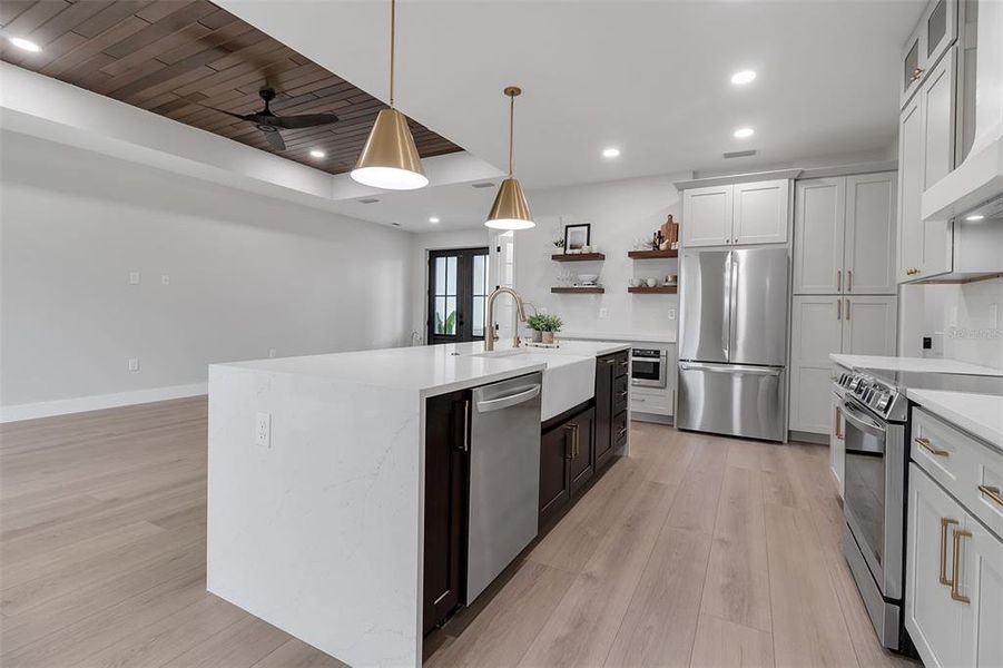 Furnished interior view inside a new home in , Venice (Image 12).