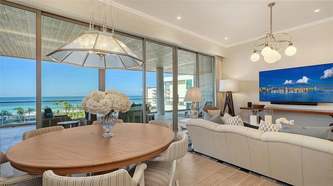 Furnished interior view inside a new home in , Longboat Key (Image 35). Furnished interior view inside a new home in , Longboat Key (Image 35).