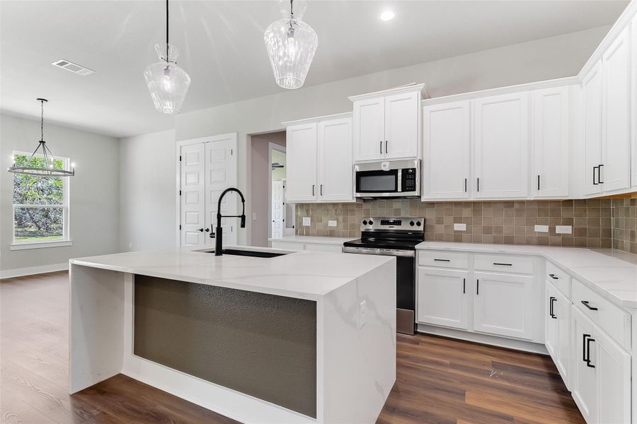 Furnished interior view inside a new home in , Bertram (Image 10).