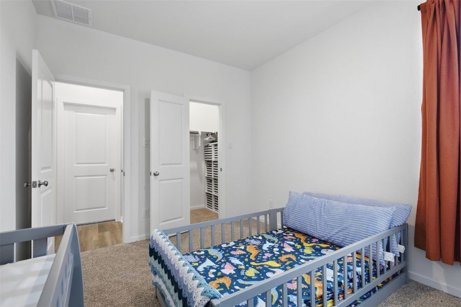 Furnished interior view inside a new home in , Manor (Image 6).