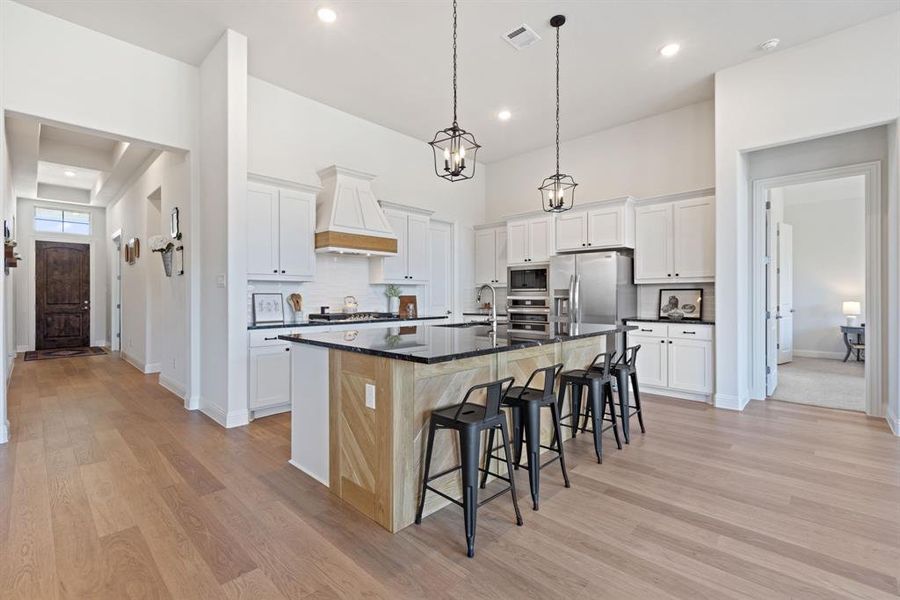 Furnished interior view inside a new home in Inspiration, Lucas (Image 16).