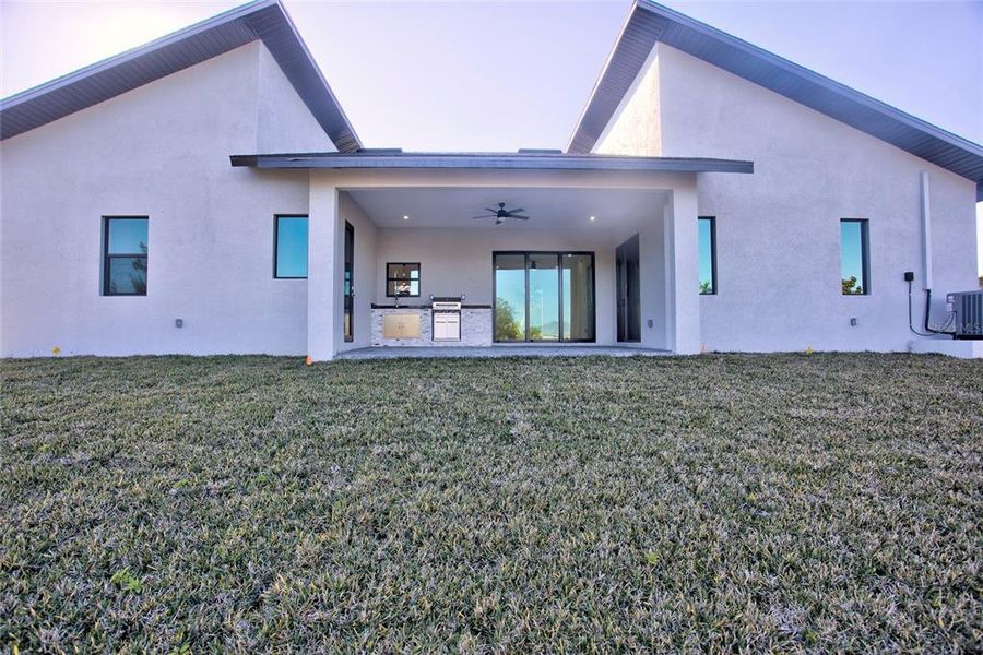 Exterior details and patio area of a home in , Port Charlotte (Image 27). Exterior details and patio area of a home in , Port Charlotte (Image 27).