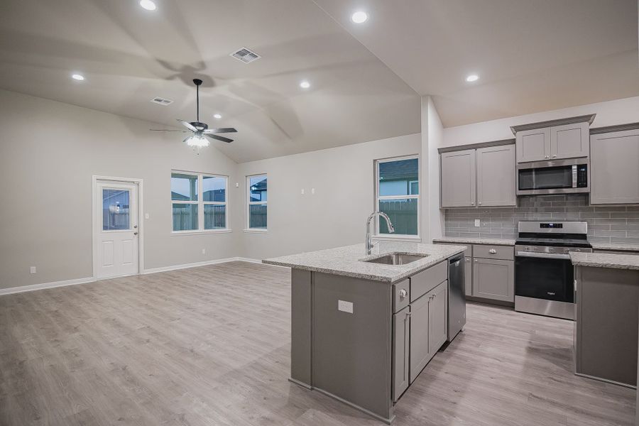 Representative furnished interior of a home built from the Kingsland by Steve Klein Custom Builder in TerraVista, Victoria (Image 6).