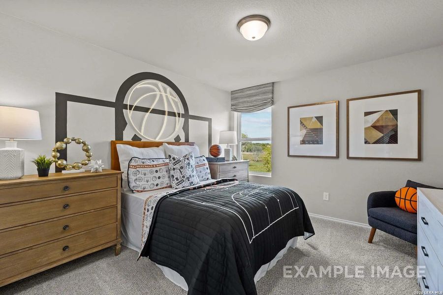 Furnished interior view inside a new home in Applewhite Meadows, San Antonio (Image 5).