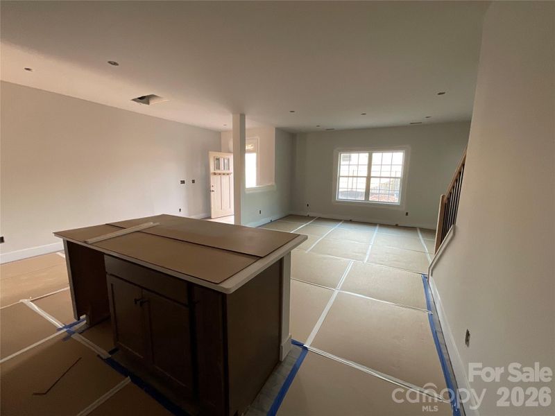 In-progress construction of a new home in Pine Trace, Gastonia, NC (Image 12).